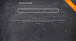 Desktop Screenshot of old-cars-wismar.de